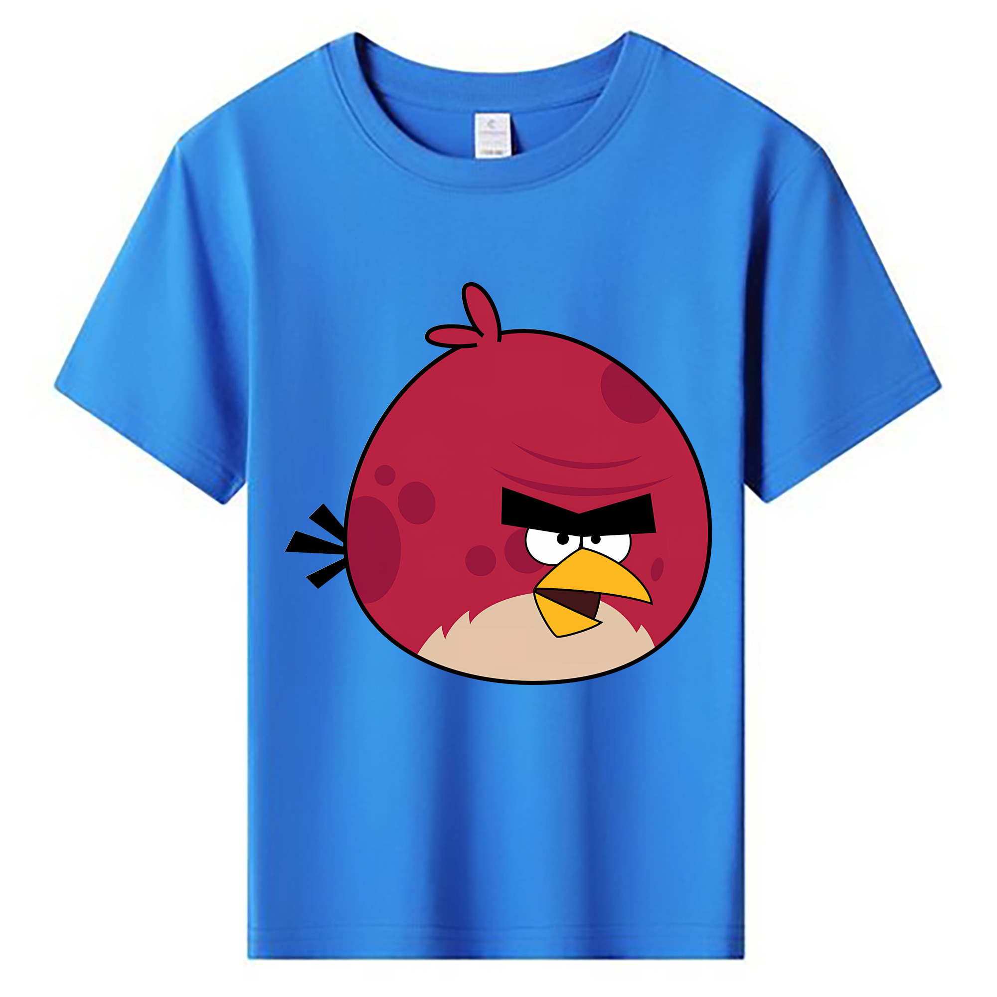 （画像用） Angry Birds アングリーバード 綿100％キッズTシャツ（フロントプリント）